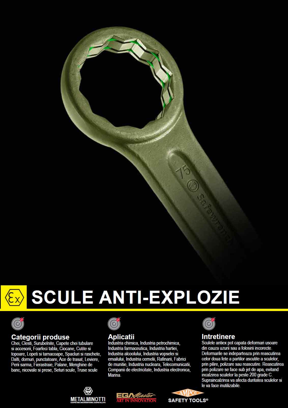 Catalog NOU - Scule Anti-Explozie