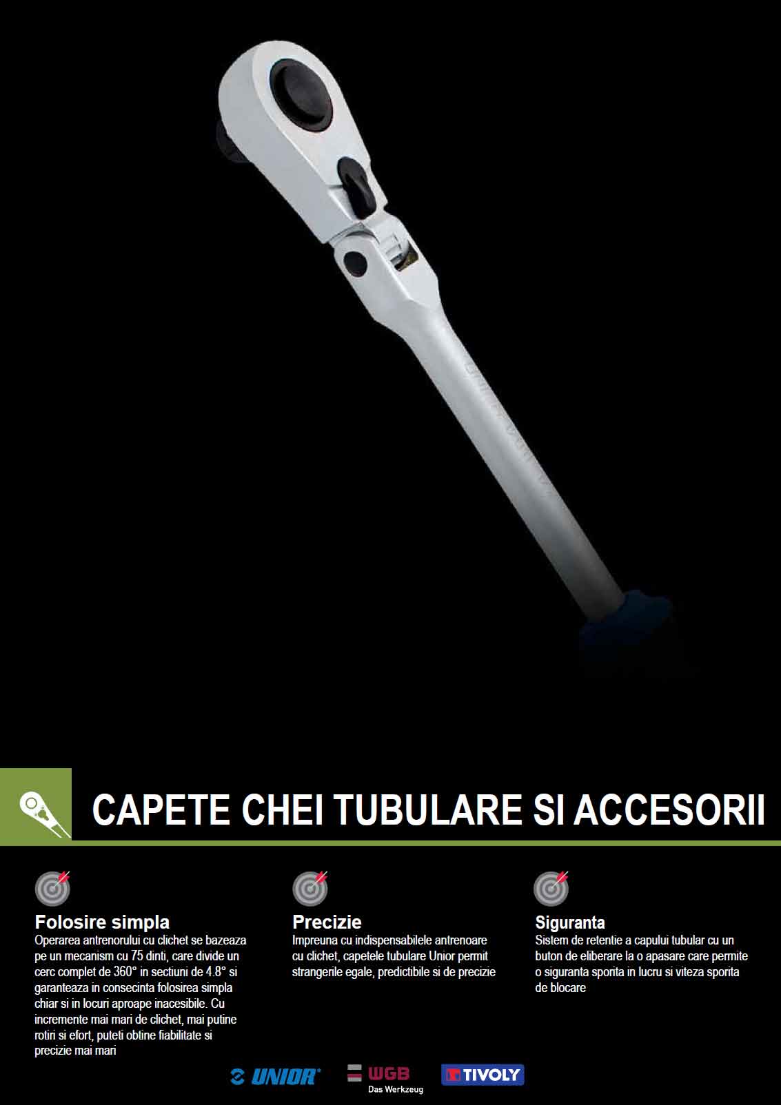 Catalog NOU- Capete chei tubulare si accesorii