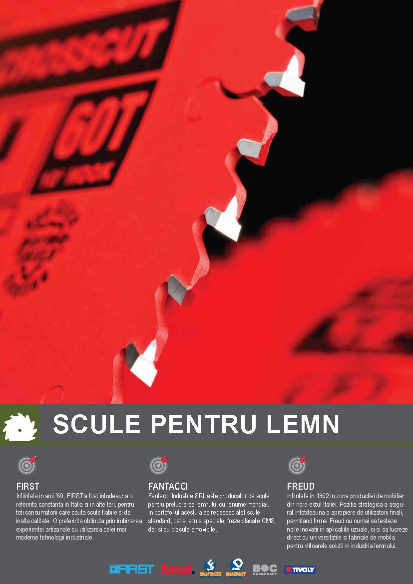 NOU: Scule pentru lemn