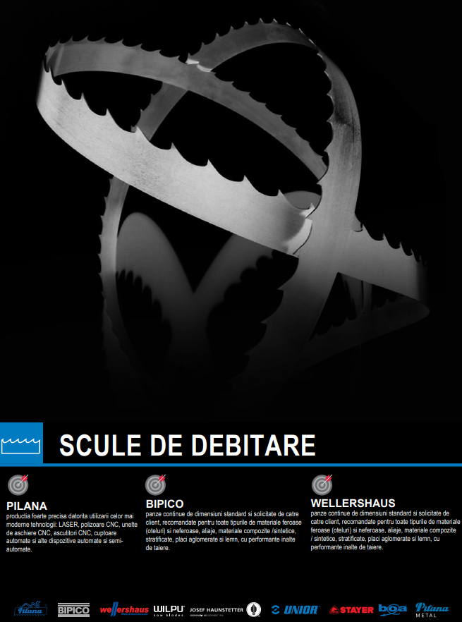 Catalog NOU- Scule de debitare