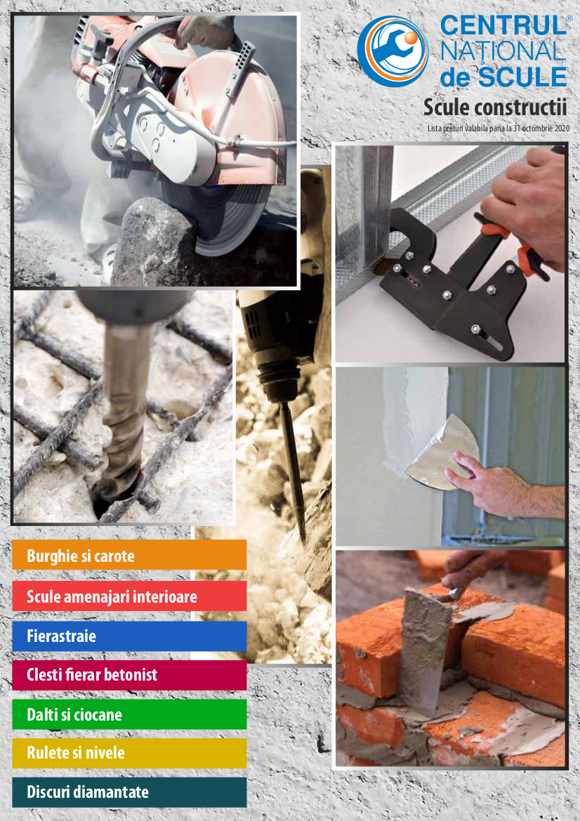 Catalog CNS INDUSTRIAL 2018-2020 - Scule constructii