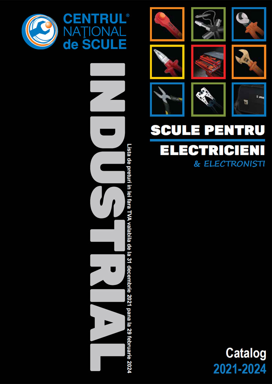 Catalog CNS INDUSTRIAL 2021-2024 - Scule pentru electricieni si electronisti