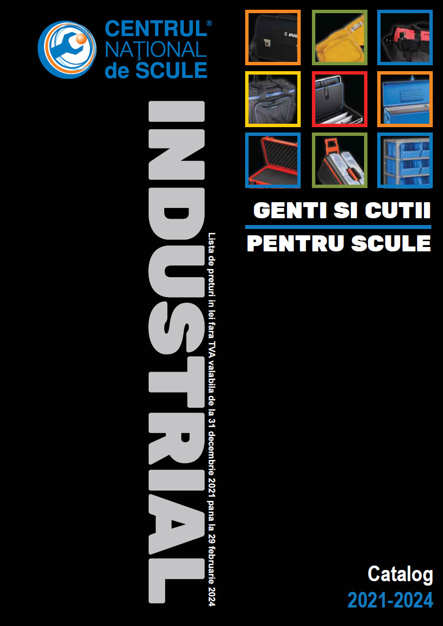 Catalog CNS INDUSTRIAL 2021-2024 - Genti si cutii pentru scule