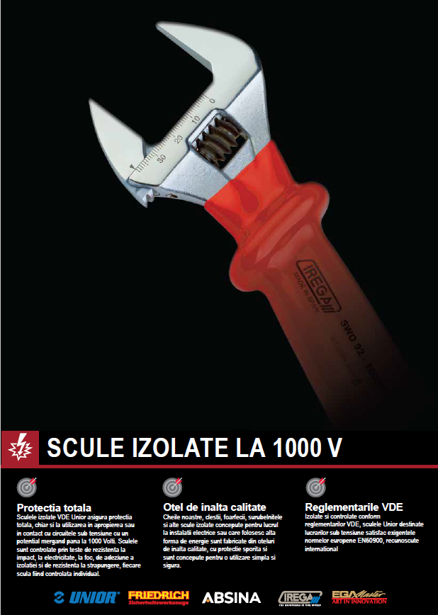 Catalog NOU- Scule izolate la 1000V