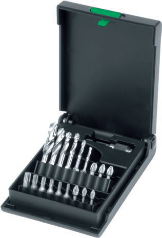 BT19HSSWOOD Set burgh.comb.si bit. - 19piese COBIT