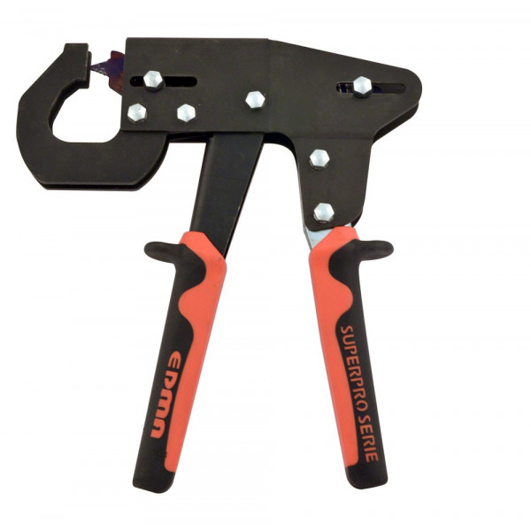 Cleste pentru sertizat profile metalice de gips-carton, utilizare cu o mana, dim 1+1 mm EDMA