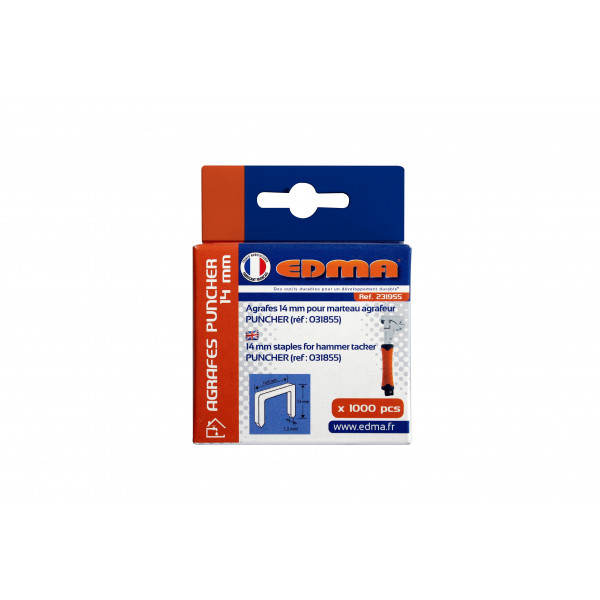 Capse galvanizate, dim 14 EDMA